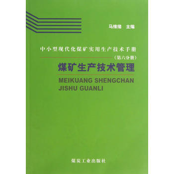 中小型现代化煤矿实用生产技术手册(第6分册)煤矿生产技术管理                                                                      
