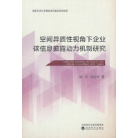 空间异质性视角下企业碳信息披露动力机制研究