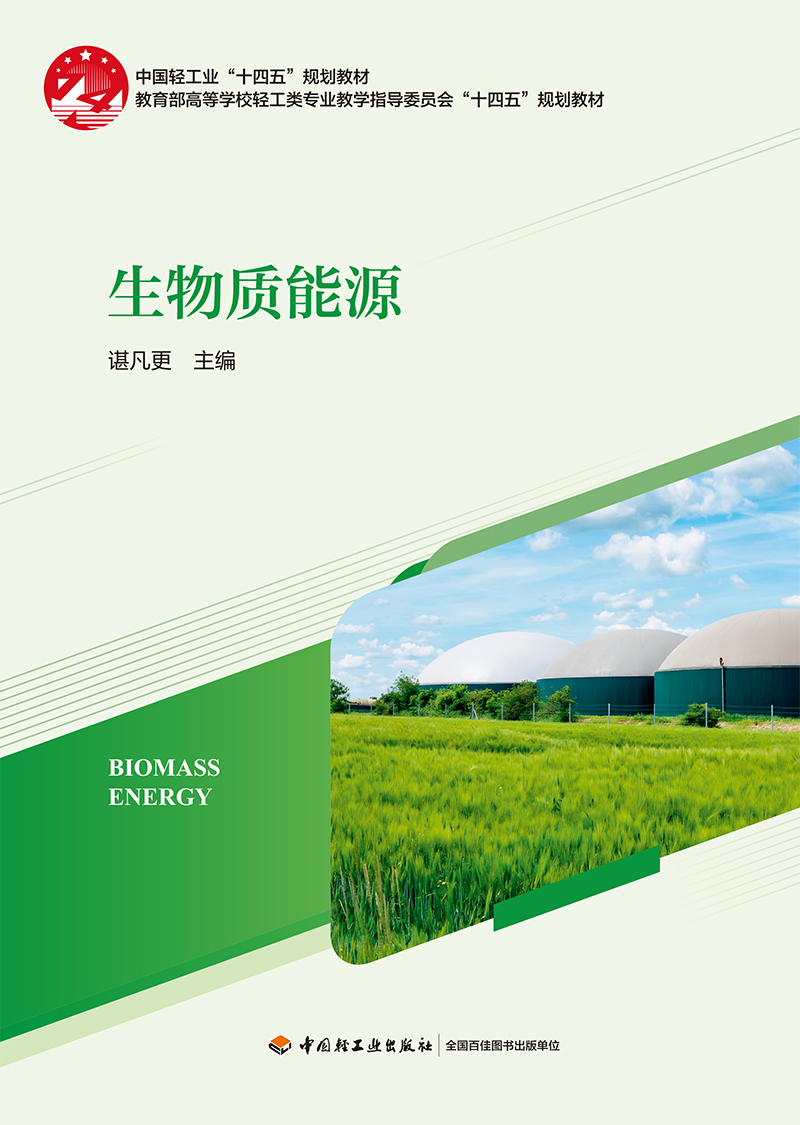 生物质能源（中国轻工业“十四五”规划教材/教育部高等学校轻工类专业教学指导委员会“十四五”规划教材)